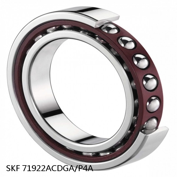 71922ACDGA/P4A SKF Super Precision,Super Precision Bearings,Super Precision Angular Contact,71900 Series,25 Degree Contact Angle