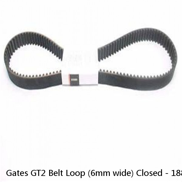 Gates GT2 Belt Loop (6mm wide) Closed - 188mm - 188-2GT-6RF