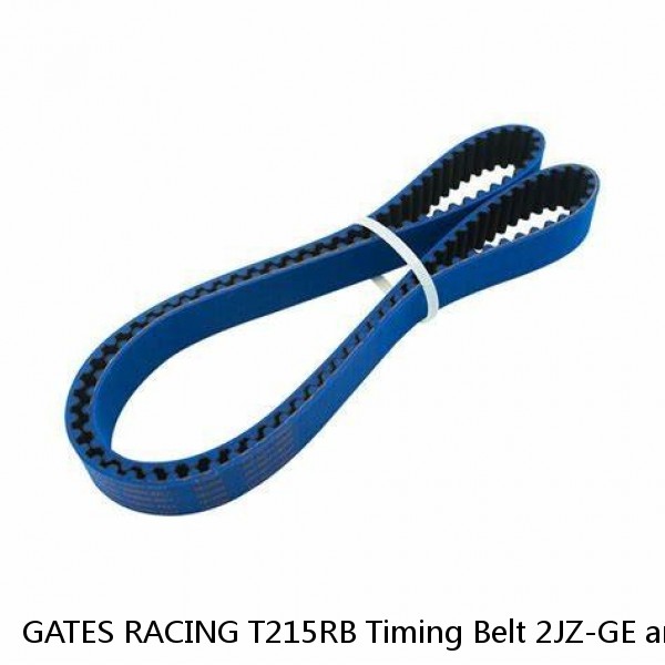 GATES RACING T215RB Timing Belt 2JZ-GE and 2JZ-GTE Supra Turbo , GS300, IS300 #1 image