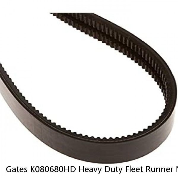 Gates K080680HD Heavy Duty Fleet Runner Micro v belts #1 image