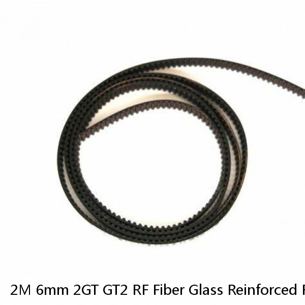 2M 6mm 2GT GT2 RF Fiber Glass Reinforced Rubber Timing Belt for 3D Printer GATES #1 image