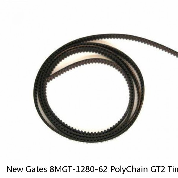 New Gates 8MGT-1280-62 PolyChain GT2 Timing Belt ***Made in the USA ***  READ*** #1 image